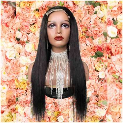 Rose-Gold Exclusive-5×5-Transparent-Lace-Wigs